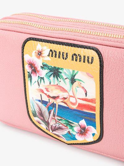 miu miu flamingo wallet|miu mi wallet.